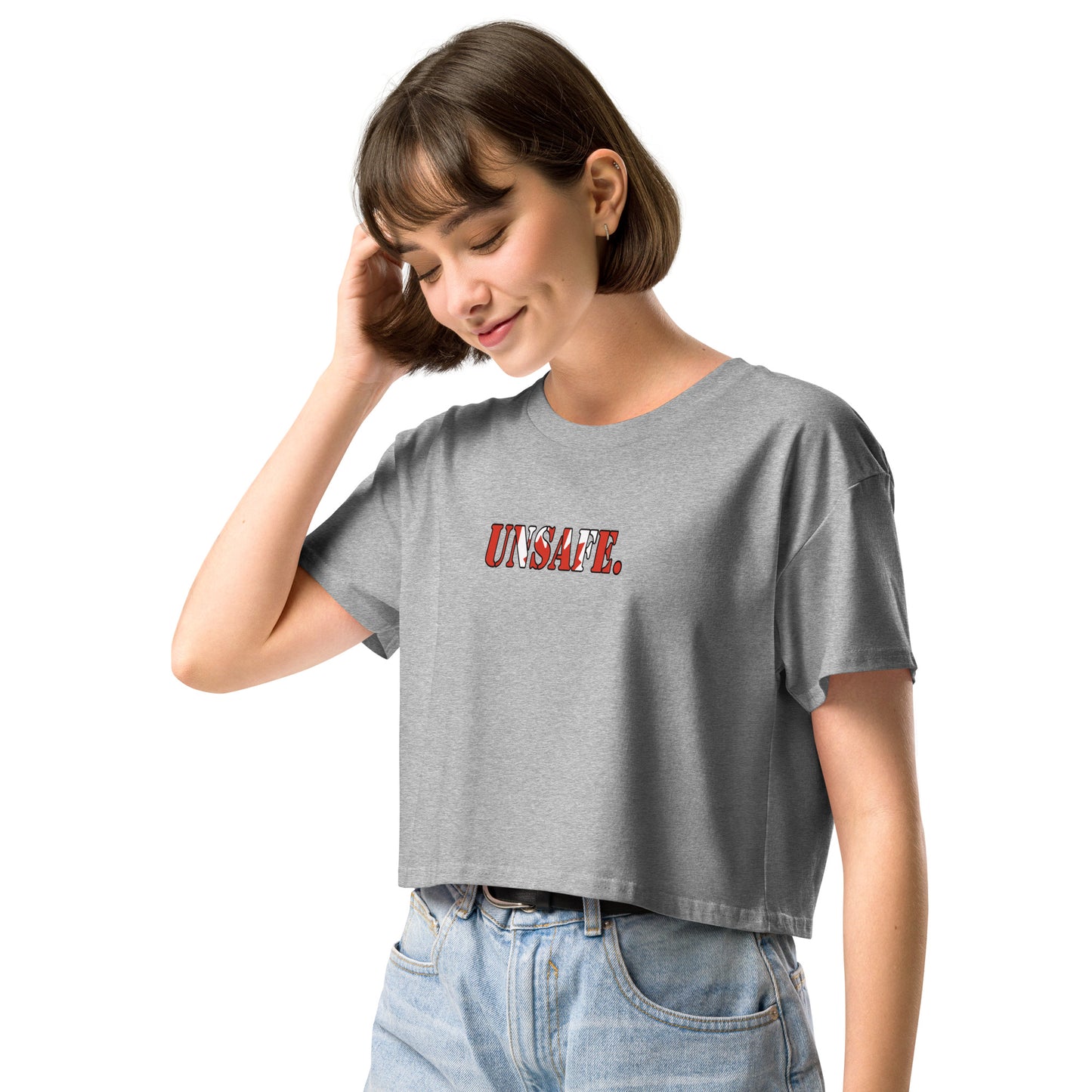 UNSAFE Women’s crop top