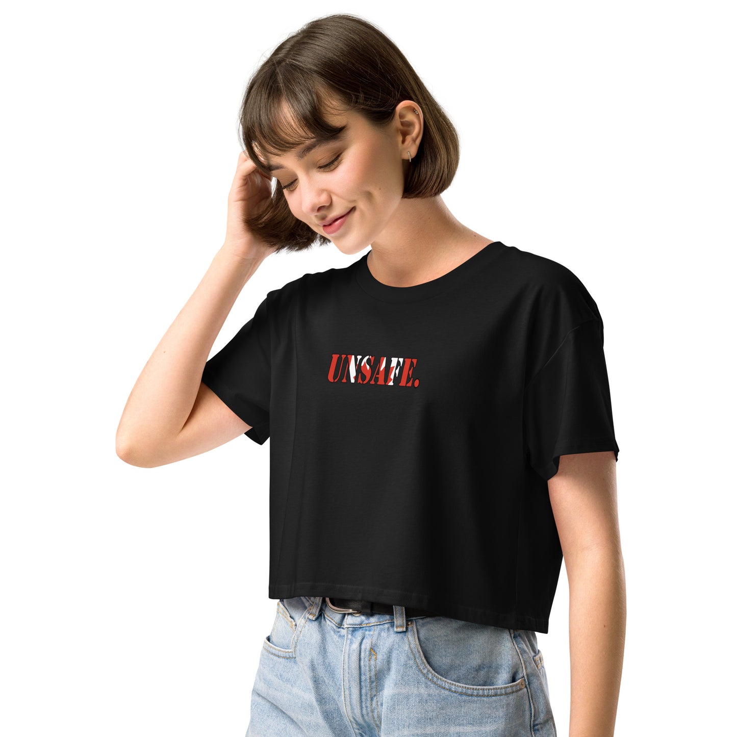 UNSAFE Women’s crop top
