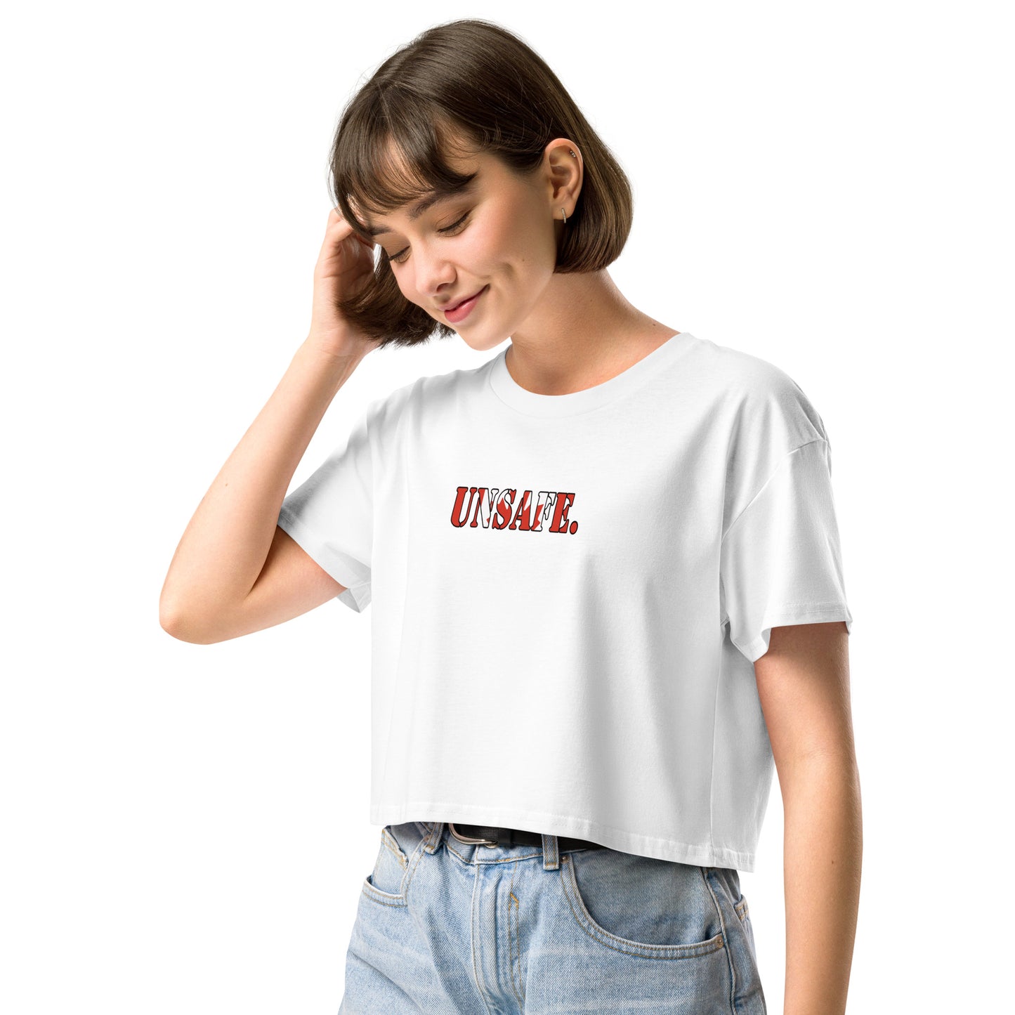 UNSAFE Women’s crop top